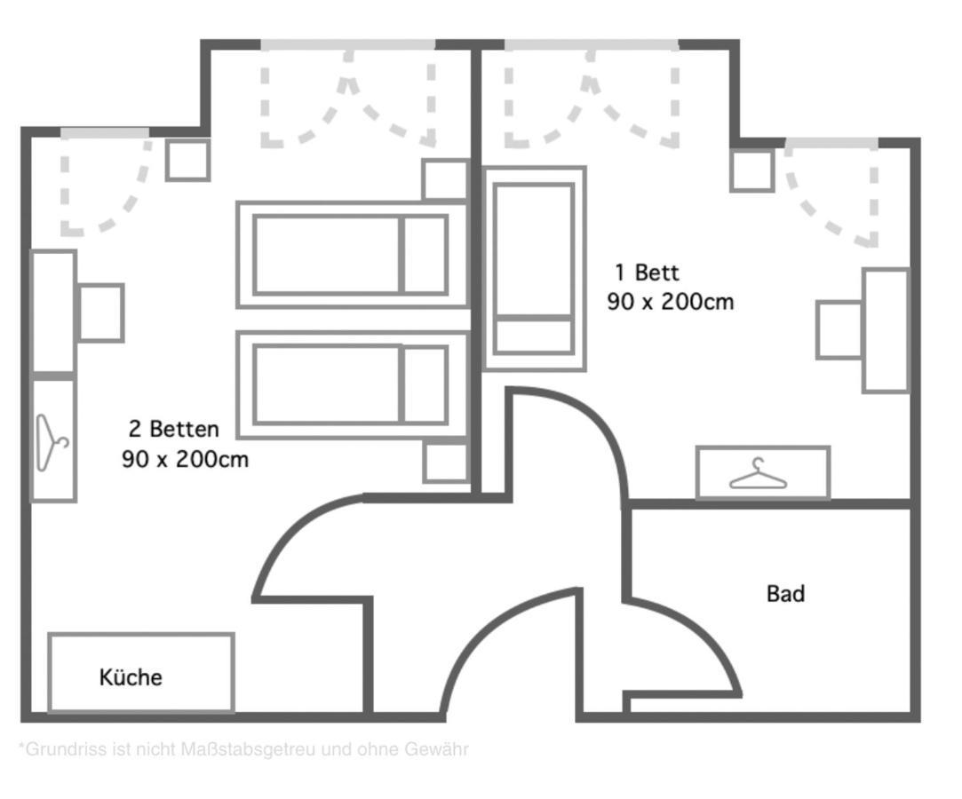 2 Zimmer Apartment Mit Bis Zu 4 Einzelbetten In Der Land Of Living Kelheim Kültér fotó